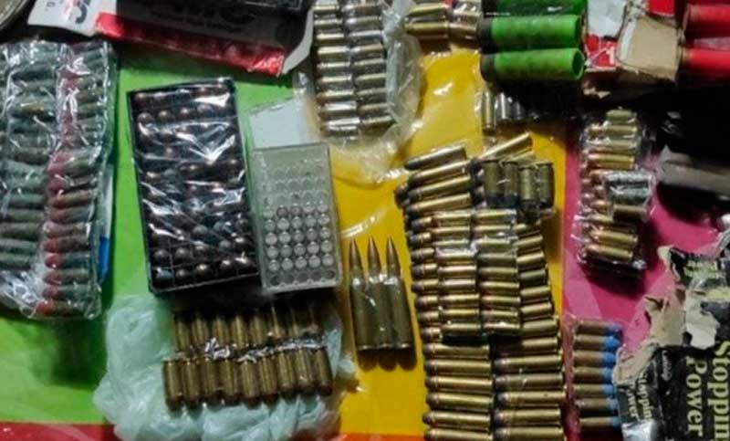 Crimen de Máximo: más de 500 municiones secuestradas en allanamientos