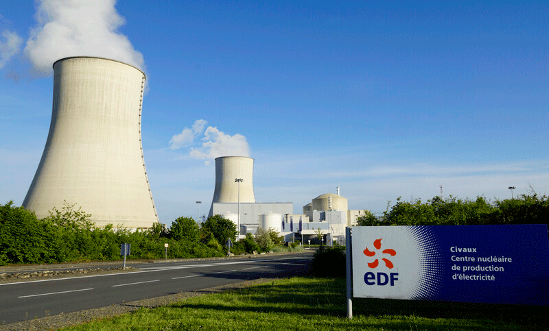Francia: trabajadores de centrales nucleares pararán en contra de la reforma jubilatoria