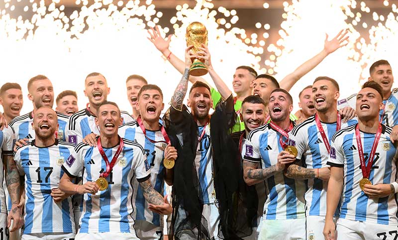 Argentina alcanzó el primer puesto en el ranking FIFA