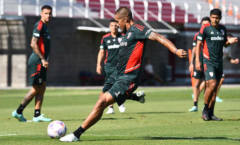 El líder River Plate tendrá variantes para enfrentar a Newell’s