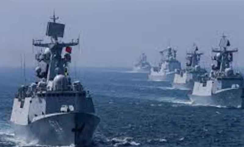 China movilizó buques de guerra tras la visita de la presidenta de Taiwán a EEUU