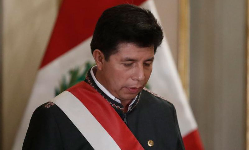Perú: la justicia ratificó los 36 meses de prisión para el expresidente Castillo