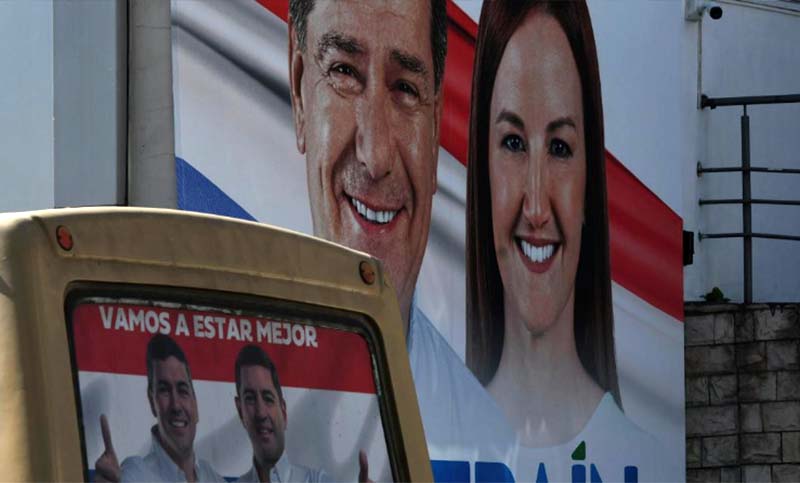 El oficialismo mantiene una amplia ventaja en el inicio del escrutinio en Paraguay