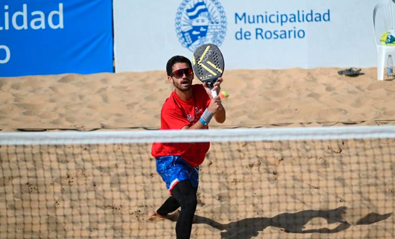 Rosario será sede de un torneo internacional de tenis playa