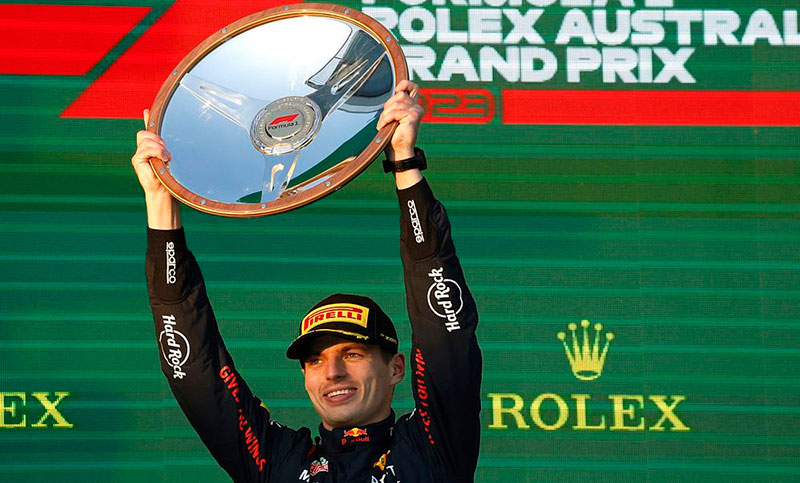 Fórmula 1: Verstappen se quedó con el Gran Premio de Australia