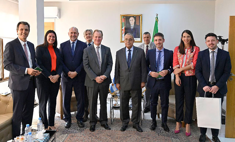 Con eje en el comercio, gobernadores de la Región Centro se reunieron con funcionarios argelinos