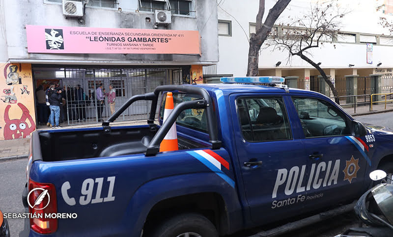 Por amenazas recibidas, varias escuelas continúan sin dar clases en la ciudad de Rosario
