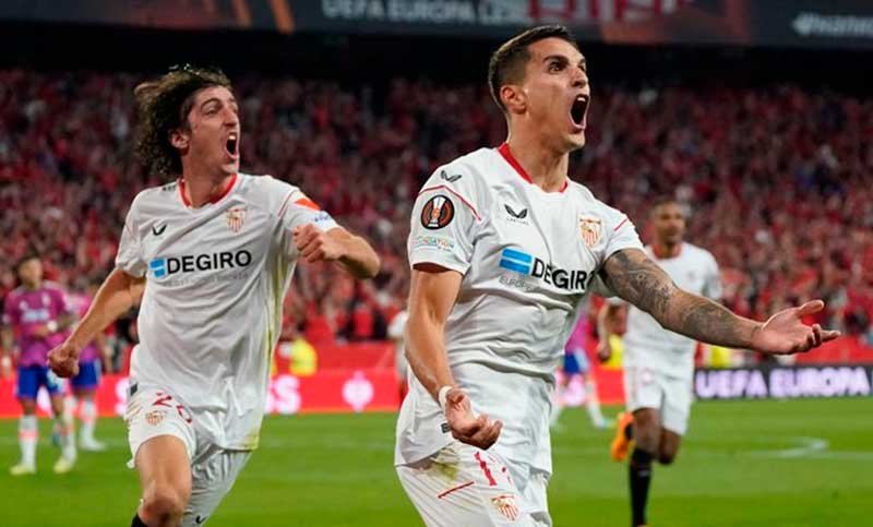Con gol de Lamela, Sevilla venció a Juventus y clasificó a la final de la Liga de Europa