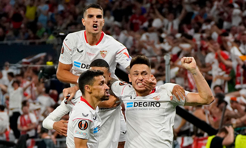Sevilla venció a Roma por penales y se quedó con la Liga de Europa