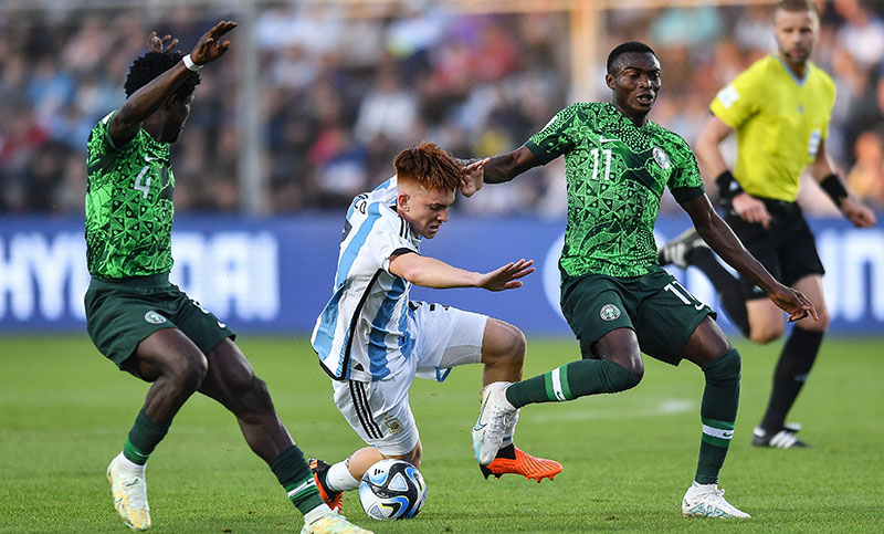 Argentina fue irregular, perdió con Nigeria y quedó eliminada del Mundial Sub 20