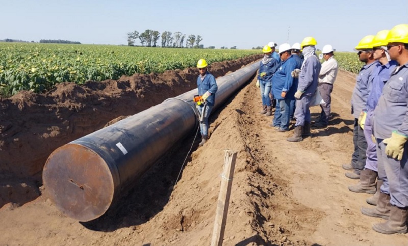 La construcción del gasoducto Néstor Kirchner generó cerca de 50.000 empleos