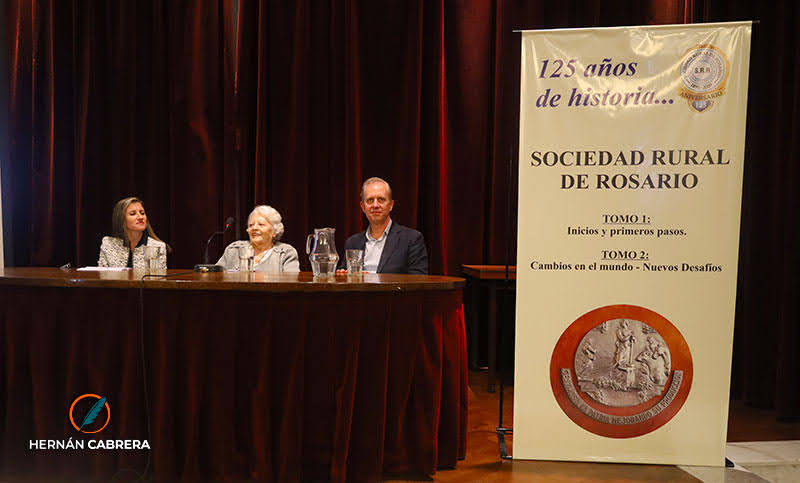 Presentaron un libro por los 125 años de la Sociedad Rural de Rosario