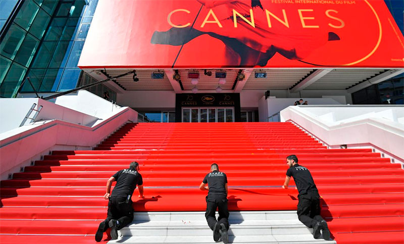 Festival de Cannes: prohíben manifestarse en contra de la reforma jubilatoria
