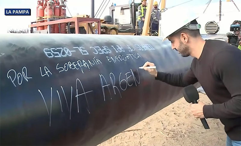 Destacan que el gasoducto Néstor Kirchner permitirá que el país ahorre 2.100 millones de dólares este año