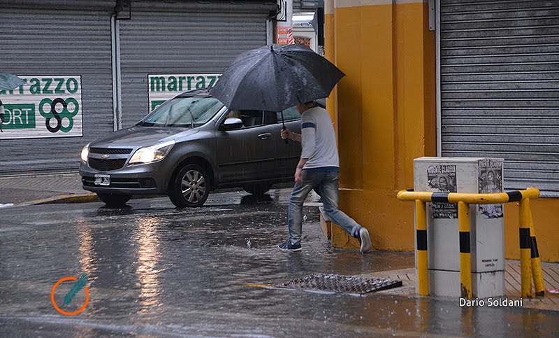 Temporal en Rosario: entre las 6 y las 7.30 de la mañana, cayeron 35 mm de agua