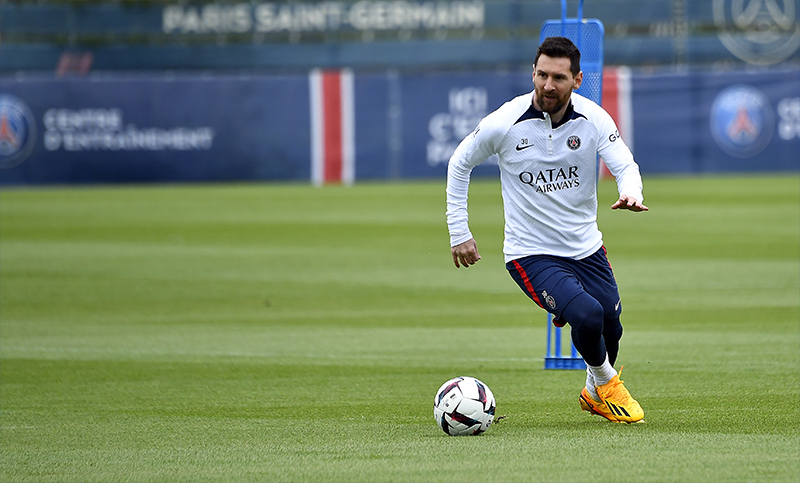 Lionel Messi volverá a ser titular mañana en el PSG