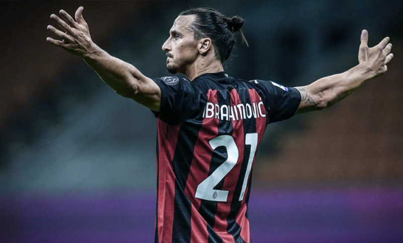 Zlatan Ibrahimovic se irá del Milan en junio, pero seguiría en la Serie A