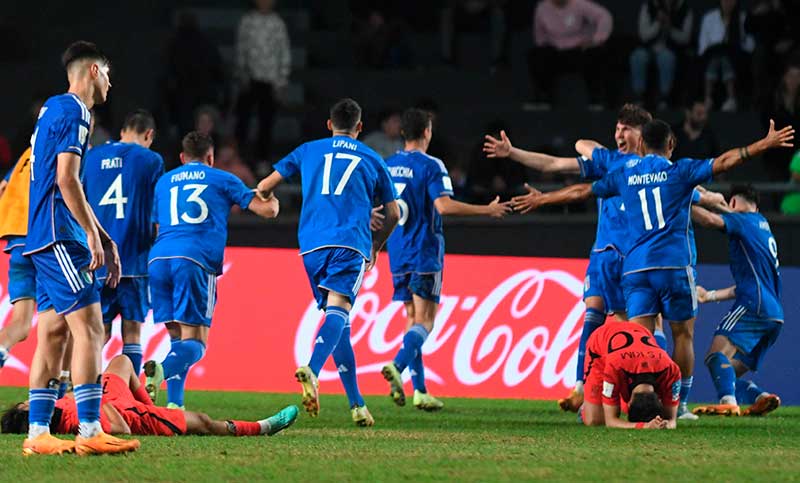 Italia superó a Corea del Sur y jugará la final del Mundial Sub 20
