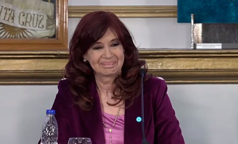 Cristina Fernández pidió “diálogo entre las fuerzas políticas” para abordar la deuda con el FMI