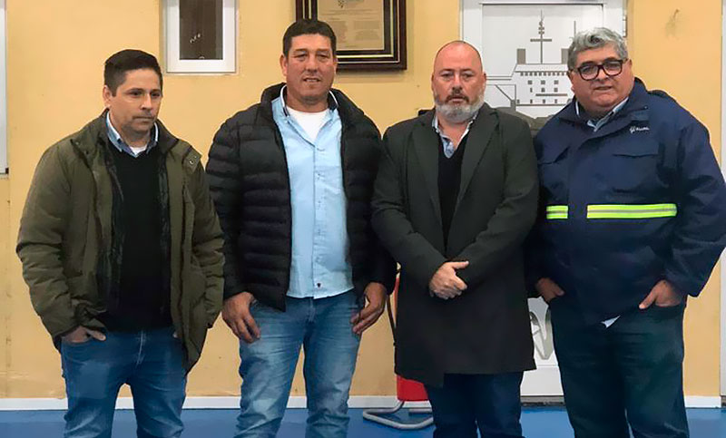 El SUPA de Puerto General San Martín recibió al flamante director regional del Ministerio de Trabajo