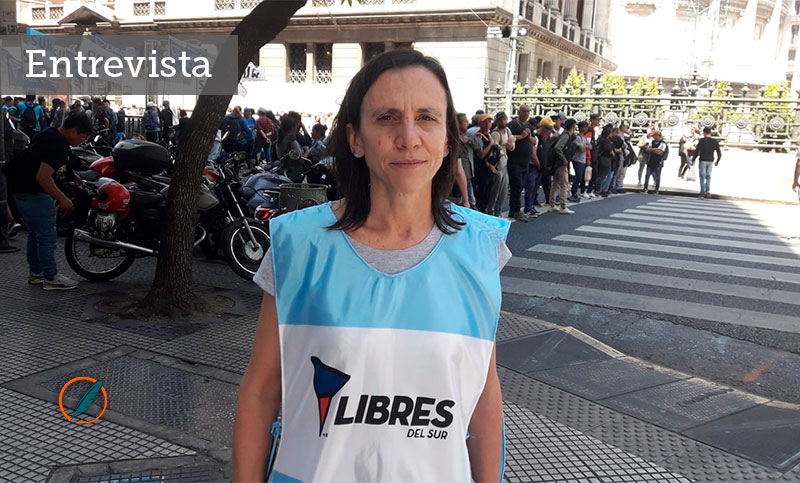 Desde Libres del Sur piden a Tolosa Paz que “cumpla su rol y no mienta”