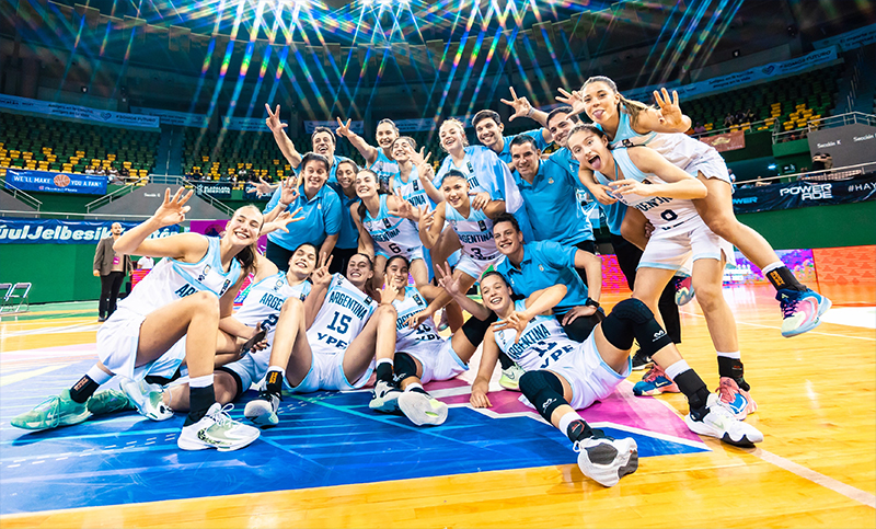 Argentina se metió en el podio del FIBA Américas U16 femenino