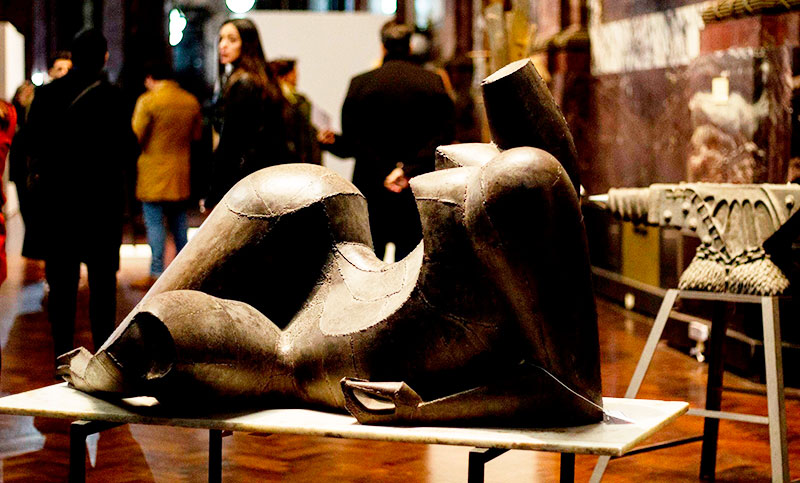 Exponen la reserva de esculturas del Castagnino  en el Espacio Cultural Universitario