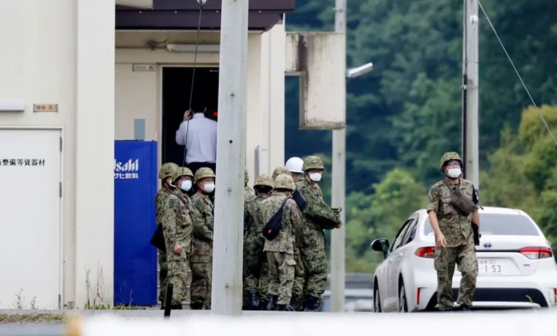 Al menos dos muertos y un herido en un campo de entrenamiento del ejército nipón