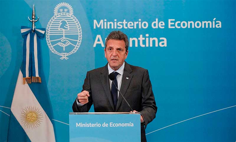 Massa: “Argentina no usará dólares de sus reservas para pagar el vencimiento con el FMI”