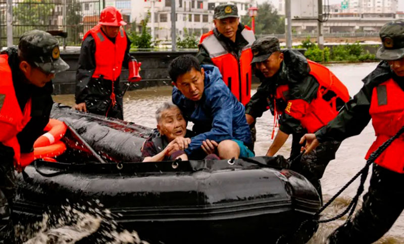China: Tormentas dejan varios muertos y miles de evacuados