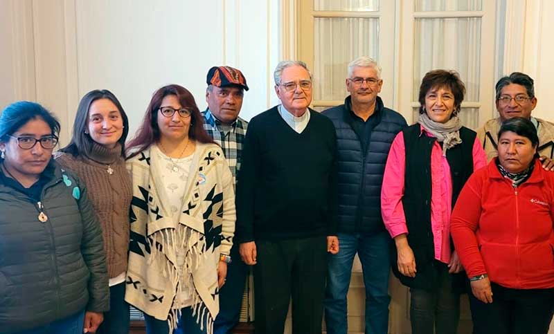 El presidente del Episcopado recibió a la Pastoral Aborigen de Jujuy