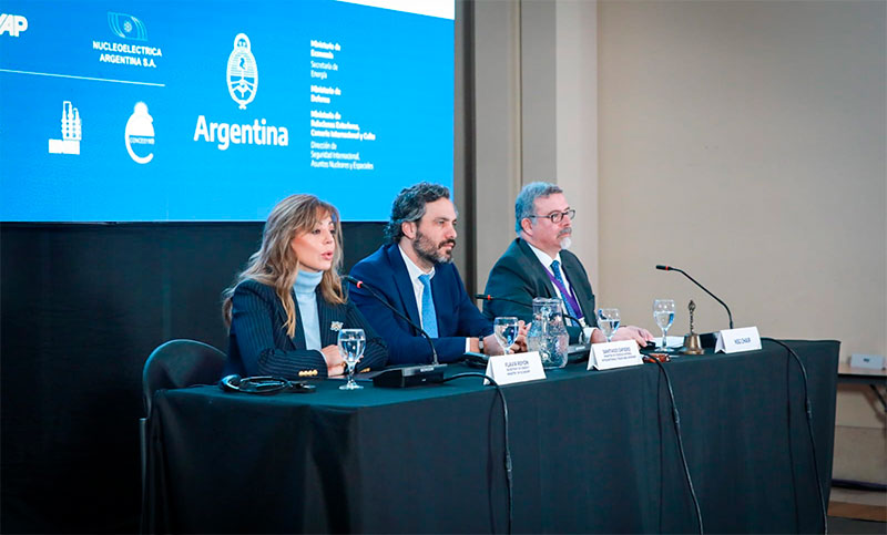 Para la secretaria de Energía, “Argentina está en condiciones de proveer reactores nucleares”