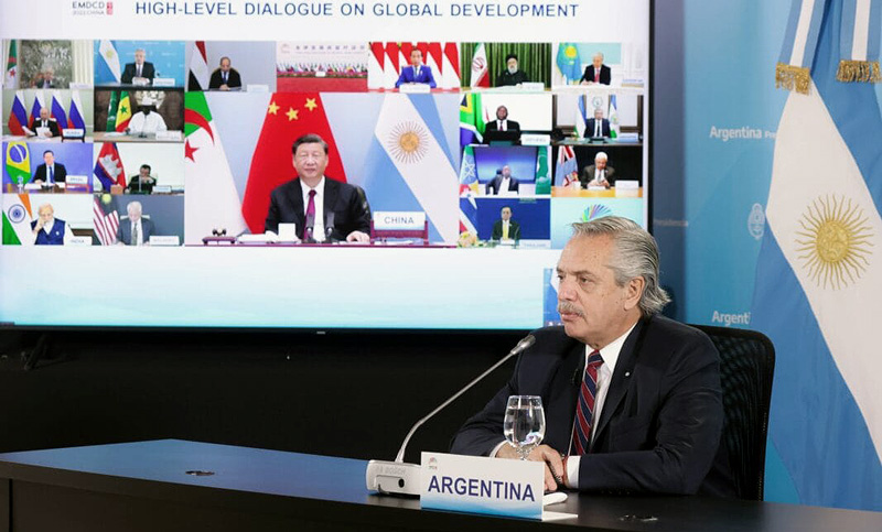 Los líderes del bloque BRICS acordaron el ingreso de Argentina