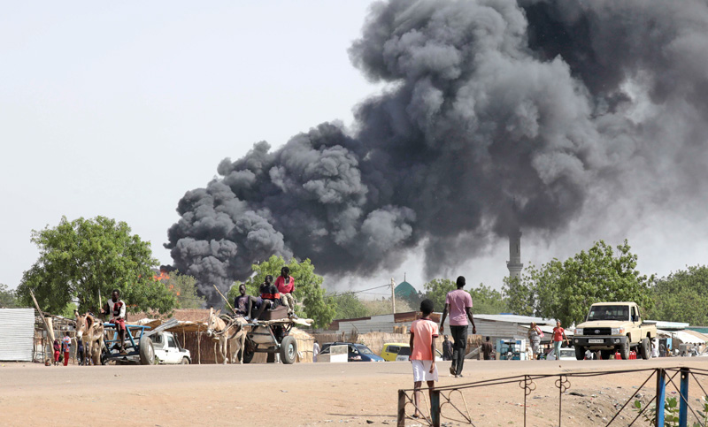 Al menos 25 muertos y 70 heridos por combates entre paramilitares y el Ejército de Sudán en Nyala