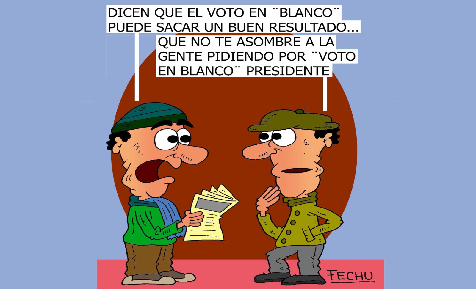 «Voto en Blanco a la Rosada»