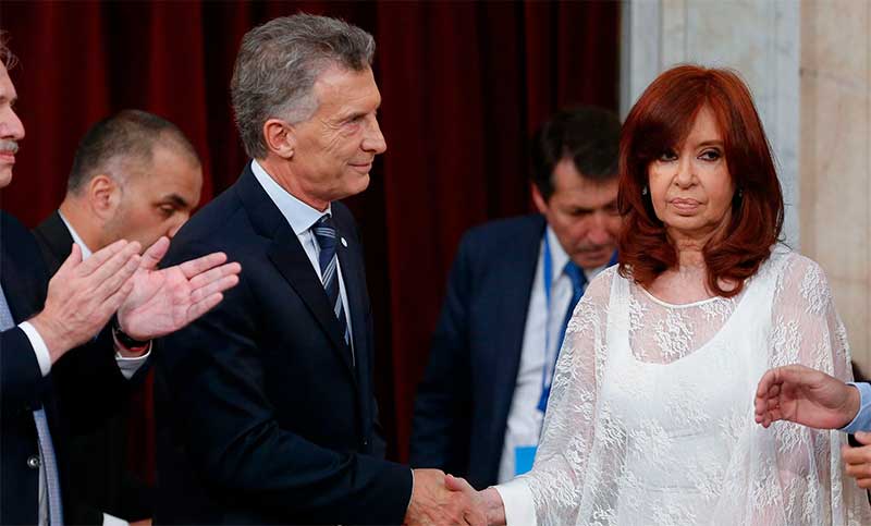 Cristina Kirchner le respondió a Macri: “Hacete cargo de algo alguna vez en tu vida”