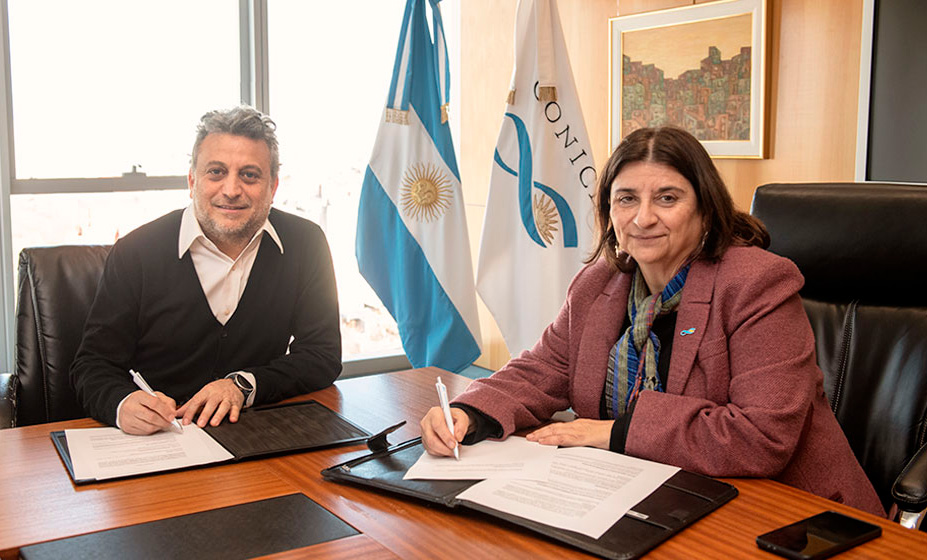 Conicet y la Fundación Huésped acordaron un convenio en un marco cooperativista