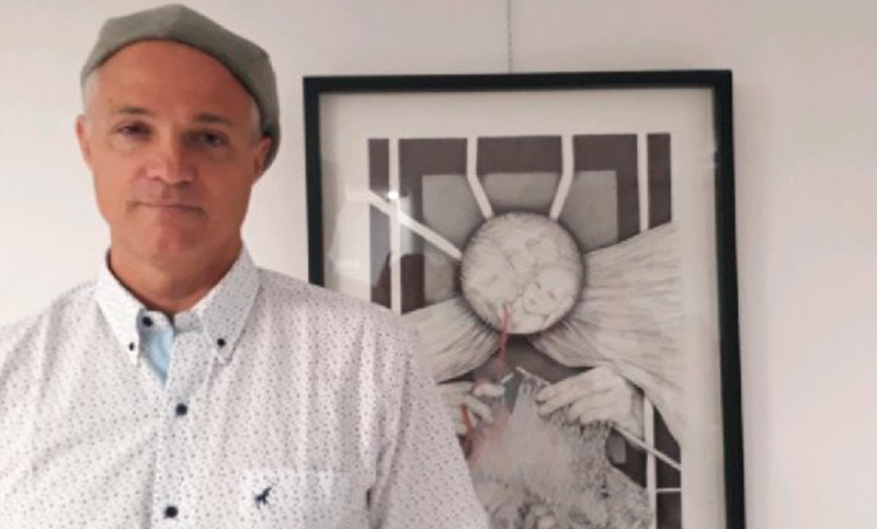 El reconocido artista plástico Marcelo Gonella inaugura la muestra “Cociente colectivo”