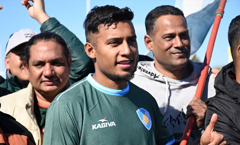 El capitán de Bangladesh debutó con gol en el Federal A