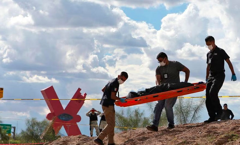Migración irregular: encontraron cuatro muertos en la frontera de México y EE.UU.