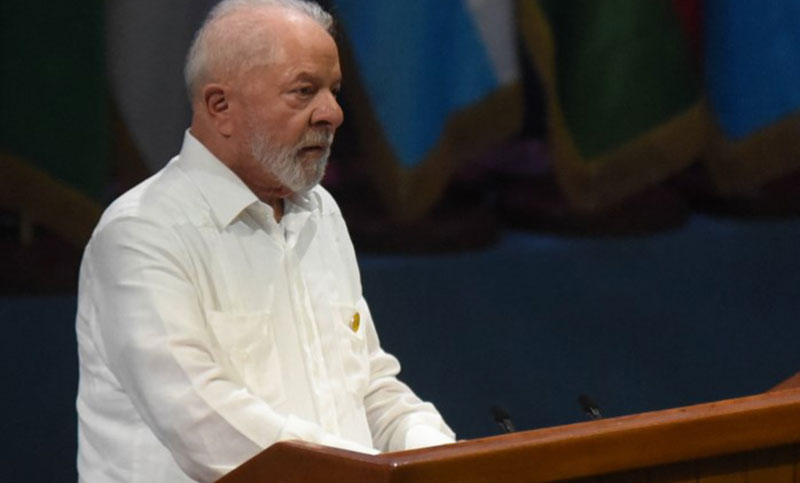 Lula condenó el «embargo económico ilegal» contra Cuba por parte de Estados Unidos