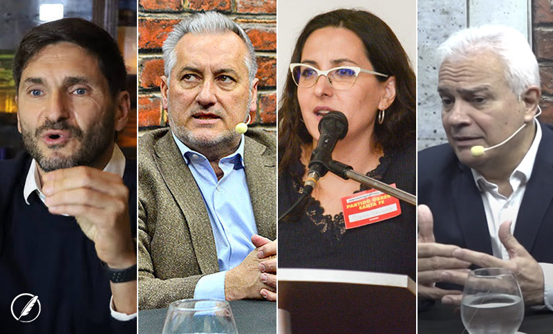 Los candidatos a la Gobernación de Santa Fe debatieron en la previa de las elecciones