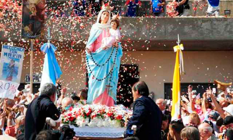 Conmemoran los 40 años del primer acontecimiento mariano en San Nicolás