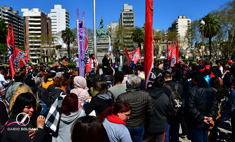 Movilización del Frente de Organizaciones en lucha: «Los trabajadores estamos cada vez más pobres»
