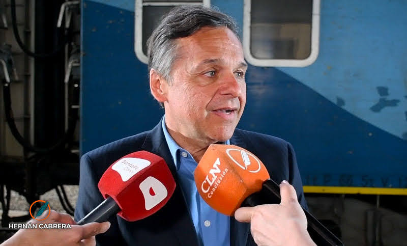 Giuliano, sobre el nuevo servicio del tren Rosario-Cañada de Gómez: «Queremos continuar con el plan en todo el país»