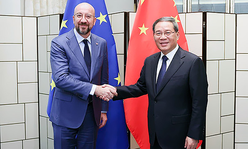 El primer ministro de China afirma que no existe conflicto de intereses entre su país y Europa