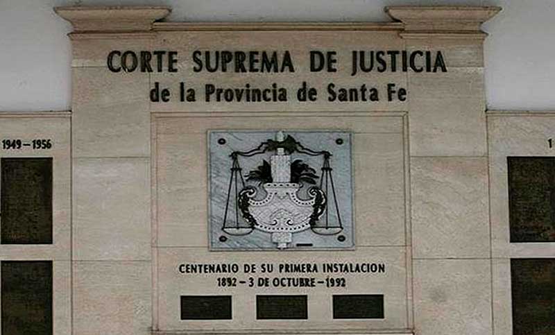La Corte Suprema de Santa Fe repudió el asesinato del policía César Carmona