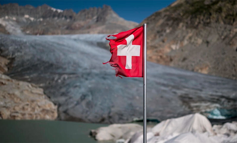 Suiza: en dos años se derritieron los glaciares tanto como entre 1960 y 1990
