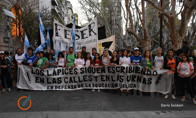 Movilización en Rosario por la Noche de los Lápices