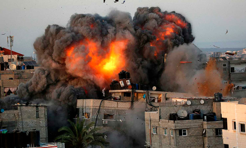 Israel hizo «temblar el suelo» en Gaza y Netanyahu advirtió que será una guerra «larga y difícil»